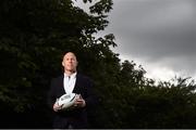 29 July 2015; 50 Days to Go: Rugby legend Peter Stringer, who boasts almost 100 caps for Ireland, has been unveiled as the final pundit on TV3’s Rugby World Cup 2015 panel. The former Ireland scrum half, who recently joined English premiership side Sale Sharks, was in Dublin alongside Shane Jennings and Stuart Barnes to celebrate ’50 Days to Go’ to the biggest sporting event of the year; RWC 2015. All of the action from ALL 48 matches will be Live and Exclusive on TV3 from Friday 18th September. TV3 studios, Ballymount, Dublin. Picture credit: David Maher / SPORTSFILE