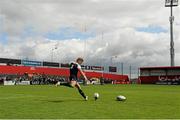 29 July 2015; Ireland's Ian Madigan in action during squad training. Irish Independent Park, Cork. Picture credit: Eóin Noonan / SPORTSFILE