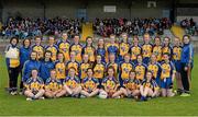 29 July 2015; The Roscommon squad. All Ireland U16 B Ladies Football Championship Final, Roscommon v Waterford, McDonagh Park, Nenagh, Co. Tipperary. Picture credit: Seb Daly / SPORTSFILE