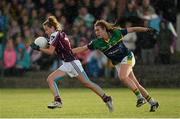 29 July 2015; Caoimhe Keaveney, Galway, in action against Emma Dineen, Kerry. All Ireland U16 A Ladies Football Championship Final, Galway v Kerry, Bruff, Co. Limerick. Picture credit: Diarmuid Greene / SPORTSFILE