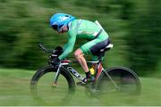 30 July 2015; Ireland's Eoghan Clifford on his way to winning the men's C3 Time Trial. UCI Para-Cycling Road World Championships 2015. Notwill, Switzerland. Picture credit: Jean Baptiste Benavent / SPORTSFILE