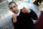 17 November 2008; Darren Sutherland prior to a press conference ahead of his professional debut in December. The Helix, DCU, Dublin. Photo by Sportsfile