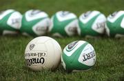 18 November 2008; A gaelic football and a rugby ball during Ireland rugby squad training. Donnybrook Stadium, Dublin. Picture credit: Brendan Moran / SPORTSFILE