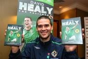 18 November 2008; Northern Ireland's David Healy at the launch of his new video &quot; David Healy The Talisman&quot; after a team Press Conference. Hilton Hotel, Templepatrick, Co Antrim. Picture credit: Oliver McVeigh / SPORTSFILE