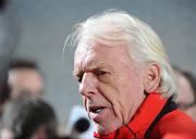 18 November 2008; Poland manager Leo Beenhakker speaking during a press conference ahead of their international friendly match against the Republic of Ireland. Croke Park, Dublin. Picture credit: Pat Murphy / SPORTSFILE