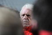 18 November 2008; Poland manager Leo Beenhakker speaking during a press conference ahead of their international friendly match against the Republic of Ireland. Croke Park, Dublin. Picture credit: Pat Murphy / SPORTSFILE