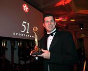19 November 2008; Tyrone Gaelic footballer Sean Cavanagh at the Texaco Sports Stars Awards. Four Seasons Hotel, Ballsbridge, Dublin. Picture credit: Matt Browne / SPORTSFILE