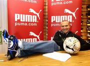 17 November 2008; Northern Ireland star Warren Feeney, pictured at the announcement of his signing with PUMA, the world’s fastest growing sports lifestyle brand. SS Moore, Belfast, Co. Antrim. Picture credit: Oliver McVeigh / SPORTSFILE