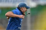 1 August 2015; Dublin manager Shane O'Brien celebrates after the final whistle. Liberty Insurance Senior Camogie Championship Play-Off, Clare v Dublin. Semple Stadium, Thurles, Co. Tipperary. Picture credit: Matt Browne / SPORTSFILE