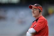 1 August 2015; Tyrone manager Mickey Harte watched the final moments of the game. GAA Football All-Ireland Senior Championship, Round 4B, Sligo v Tyrone. Croke Park, Dublin. Picture credit: Brendan Moran / SPORTSFILE