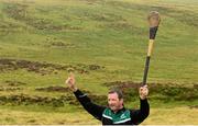 1 August 2015; Brendan Cummins, Tipperary, celebrates as his final poc crosses the finishing line to win the M Donnelly All-Ireland Poc Fada Final. Annaverna Mountain, Ravensdale, Co. Louth. Picture credit: Piaras Ó Mídheach / SPORTSFILE
