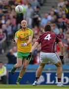 1 August 2015; Colm McFadden, Donegal, in action against Cathal Sweeney, Galway. GAA Football All-Ireland Senior Championship, Round 4B, Donegal v Galway. Croke Park, Dublin. Picture credit: Brendan Moran / SPORTSFILE