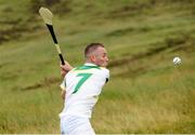 1 August 2015; Paddy McKillion, Tyrone, in action during the M Donnelly All-Ireland Poc Fada Final. Annaverna Mountain, Ravensdale, Co. Louth. Picture credit: Piaras Ó Mídheach / SPORTSFILE