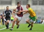 1 August 2015; Paul Conroy, Galway, is tackled by Hugh McFadden, Donegal. GAA Football All-Ireland Senior Championship, Round 4B, Donegal v Galway. Croke Park, Dublin. Picture credit: Ramsey Cardy / SPORTSFILE