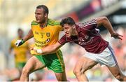 1 August 2015; Neil McGee, Donegal, in action against Damien Comer, Galway. GAA Football All-Ireland Senior Championship, Round 4B, Donegal v Galway. Croke Park, Dublin. Picture credit: Ramsey Cardy / SPORTSFILE
