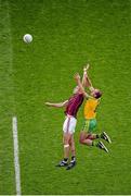 1 August 2015; Fiontán Ó Curraoin, Galway, in action against Neil Gallagher, Donegal. GAA Football All-Ireland Senior Championship, Round 4B, Donegal v Galway. Croke Park, Dublin. Picture credit: Dáire Brennan / SPORTSFILE