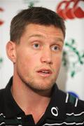 20 November 2008; Ireland out-half Ronan O'Gara during an Ireland rugby squad media conference. Shelbourne Hotel, Dublin. Picture credit: Brendan Moran / SPORTSFILE