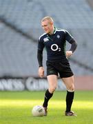 21 November 2008; Ireland's Keith Earls in action during the team Captain's Run. Croke Park, Dublin. Picture credit: Pat Murphy / SPORTSFILE