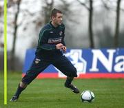 17 November 2008; Northern Ireland's Niall McGinn, in action during squad training. Greenmount College, Belfast, Co. Antrim. Picture credit: Oliver McVeigh / SPORTSFILE