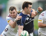 21 November 2008; Cian Healy, Leinster A, in action against Rhys Garfield, Ospreys. Leinster A v Ospreys, Belfield Bowl, UCD, Dubin. Picture credit: Brian Lawless / SPORTSFILE