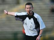 16 November 2008; Referee Joe McQuillan. AIB Ulster Senior Football Club Championship Semi Final, Crossmaglen Rangers v St Eunans, Letterkenny, Brewster Park, Enniskillen, Co. Fermanagh. Picture credit: Oliver McVeigh / SPORTSFILE