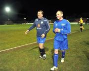 21 November 2008; Republic of Ireland assistant manager Marco Tardelli with Sean Prunty. Sean Prunty Testimonial, Longford Town v Legends XI, Flancare Park, Longford. Picture credit: David Maher / SPORTSFILE