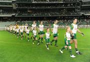 31 October 2008; Aidan O'Mahony, Ireland, makes his way onto the pitch ahead of the game. Toyota International Rules Series, Australia v Ireland, Melbourne Cricket Ground, Melbourne, Australia. Picture credit: Ray McManus / SPORTSFILE