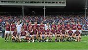 26 July 2015; The Galway panel. GAA Hurling All-Ireland Senior Championship, Quarter-Final, Galway v Cork. Semple Stadium, Thurles, Co. Tipperary. Picture credit: Dáire Brennan / SPORTSFILE