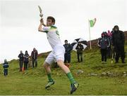 1 August 2015; Andrew Fahey, Clare, in action during the M Donnelly All-Ireland Poc Fada Final. Annaverna Mountain, Ravensdale, Co. Louth. Picture credit: Piaras Ó Mídheach / SPORTSFILE