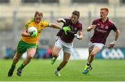 1 August 2015; Anthony Thompson, Donegal, in action against Michael Lundy, Galway. GAA Football All-Ireland Senior Championship, Round 4B, Donegal v Galway. Croke Park, Dublin. Picture credit: Ramsey Cardy / SPORTSFILE