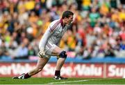 1 August 2015; Brian O'Donoghue, Galway, reacts after conceding his side's second goal. GAA Football All-Ireland Senior Championship, Round 4B, Donegal v Galway. Croke Park, Dublin. Picture credit: Ramsey Cardy / SPORTSFILE