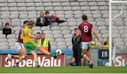 1 August 2015; Christy Toye, 10, Donegal, scores his side's third goal. GAA Football All-Ireland Senior Championship, Round 4B, Donegal v Galway. Croke Park, Dublin. Picture credit: Brendan Moran / SPORTSFILE