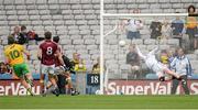 1 August 2015; Christy Toye, 10, Donegal, scores his side's third goal. GAA Football All-Ireland Senior Championship, Round 4B, Donegal v Galway. Croke Park, Dublin. Picture credit: Brendan Moran / SPORTSFILE