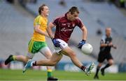 1 August 2015; Cathal Sweeney, Galway, in action against Donegal. GAA Football All-Ireland Senior Championship, Round 4B, Donegal v Galway. Croke Park, Dublin. Picture credit: Brendan Moran / SPORTSFILE