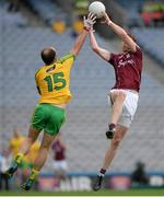 1 August 2015; Colm McFadden, Donegal, steals the ball away from Thomas Flynn, Galway. GAA Football All-Ireland Senior Championship, Round 4B, Donegal v Galway. Croke Park, Dublin. Picture credit: Brendan Moran / SPORTSFILE