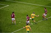 1 August 2015; Christy Toye, Donegal, scores his side's third goal. GAA Football All-Ireland Senior Championship, Round 4B, Donegal v Galway. Croke Park, Dublin. Picture credit: Dáire Brennan / SPORTSFILE