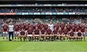 1 August 2015; The Galway squad. GAA Football All-Ireland Senior Championship, Round 4B, Donegal v Galway. Croke Park, Dublin. Picture credit: Brendan Moran / SPORTSFILE