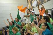 2 August 2015; Team Ireland supporters celebrate a score during the BB Basketball Team Division F.02 Final, SO Mexico v SO Irelane at the Galen Center. Special Olympics World Summer Games, Los Angeles, California, United States. Picture credit: Ray McManus / SPORTSFILE