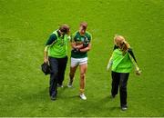 2 August 2015; James O'Donoghue, Kerry, leaves the field injured during the first half. GAA Football All-Ireland Senior Championship Quarter-Final, Kerry v Kildare. Croke Park, Dublin. Picture credit: Dáire Brennan / SPORTSFILE