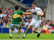 2 August 2015; Padraig Fogarty, Kildare, in action against Aidan O'Mahony, Kerry. GAA Football All-Ireland Senior Championship Quarter-Final, Kerry v Kildare. Croke Park, Dublin. Picture credit: Piaras Ó Mídheach / SPORTSFILE