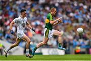 2 August 2015; Colm Cooper, Kerry, in action against Mick O'Grady, Kildare. GAA Football All-Ireland Senior Championship Quarter-Final, Kerry v Kildare. Croke Park, Dublin. Picture credit: Ramsey Cardy / SPORTSFILE