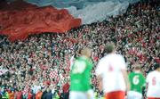 19 November 2008; Polish supporters during the game. International Friendly, Republic of Ireland v Poland, Croke Park, Dublin. Picture credit: David Maher / SPORTSFILE