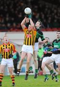 23 November 2008; Jason Stokes, Dromcollogher Broadford, in action against Maurice McCarthy, Nemo Rangers. AIB Munster Senior Club Football Championship Semi-Final, Dromcollogher Broadford v Nemo Rangers, Gaelic Grounds, Co. Limerick. Picture credit: Pat Murphy / SPORTSFILE