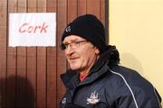 23 November 2008; Cork manager Gerald McCarthy before the game. Match to celebrate 150th Anniversary of St Colman's College, St Colman's XV v Cork Selection XV, Fitzgerald Park, Fermoy, Co. Cork. Picture credit: Brendan Moran / SPORTSFILE