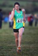 23 November 2008; Sara Treacy, Meath A.C, on her way to winning the Junior Womens race. Woodie's DIY / AAI Inter county & juvenile even ages championships. Tramore Racecourse, Waterford. Picture credit: Tomas Greally / SPORTSFILE