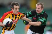 23 November 2008; Garry Egan, Dromcollogher Broadford, in action against James Masters, Nemo Rangers. AIB Munster Senior Club Football Championship Semi-Final, Dromcollogher Broadford v Nemo Rangers, Gaelic Grounds, Co. Limerick. Picture credit: Pat Murphy / SPORTSFILE