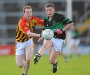 23 November 2008; Colin O'Brien, Nemo Rangers, in action against Sean Buckley, Dromcollogher Broadford. AIB Munster Senior Club Football Championship Semi-Final, Dromcollogher Broadford v Nemo Rangers, Gaelic Grounds, Co. Limerick. Picture credit: Pat Murphy / SPORTSFILE
