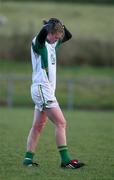 23 November 2008; A dejected Grainne Nulty, Meath, at the end of the game. TG4 Senior Championship Relegation Play-Off, Donegal v Meath, Templeport, Co. Cavan. Picture credit: Oliver McVeigh / SPORTSFILE