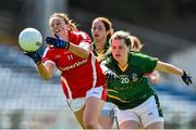 3 August 2015; Aisling Hutchings, Cork, in action against Hannah Heskin, Meath. TG4 Ladies Football All-Ireland Senior Championship, Qualifier Round 2, Cork v Meath. Semple Stadium, Thurles, Co. Tipperary. Picture credit: Ramsey Cardy / SPORTSFILE