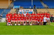 3 August 2015; The Cork squad. TG4 Ladies Football All-Ireland Minor A Championship Final, Cork v Galway. Semple Stadium, Thurles, Co. Tipperary. Picture credit: Eoin Noonan / SPORTSFILE